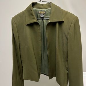 Vintage hunter green jacket